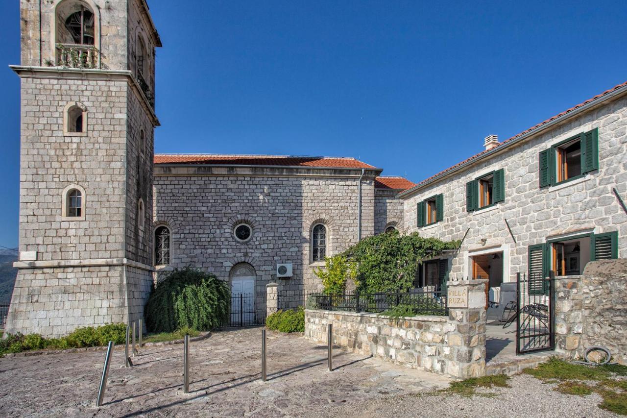 Villa Ruza, Donja Lastva ティヴァト エクステリア 写真